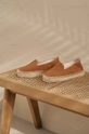 Εσπαντρίγιες σουέτ Manebi Double Sole Espadrilles καφέ