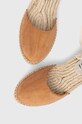 Manebi espadryle Flat Valenciana Espadrilles brązowy R.3.9.P0