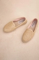 Эспадрильи Manebi Flat Espadrilles бежевый