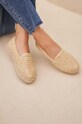Obuv Espadrilky Manebi Flat Espadrilles V.2.7.N0 béžová