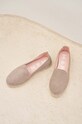 Замшеві еспадрилі Manebi Flat Espadrilles W.1.9.N0 коричневий SS23