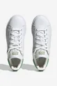 λευκό Δερμάτινα αθλητικά παπούτσια adidas Originals HQ1854 Stan Smith J
