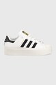 Αθλητικά adidas Originals Superstar Bonega πλατφόρμα λευκό GX1840