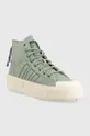 Πάνινα παπούτσια adidas Originals Nizza Bonega X W πράσινο