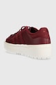 Obuwie adidas Originals sneakersy SUPERSTAR BONEGA X SHARED HQ6045 bordowy
