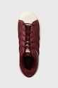 adidas Originals sneakersy SUPERSTAR BONEGA X SHARED bordowy HQ6045
