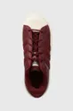 bordowy adidas Originals sneakersy SUPERSTAR BONEGA X SHARED