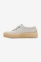 Clarks suede plimsolls Tor Hoop  Uppers: Suede Inside: Synthetic material, Natural leather Outsole: Synthetic material