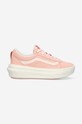 Vans tenisówki Old Skool Overt Plus tekstylny różowy VN0005WJ448