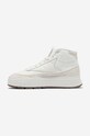 Obuwie Reebok Classic sneakersy skórzane Club C Geo Mid GV7034 beżowy