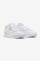 alb Reebok Classic sneakers din piele Classic Leather