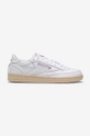 bílá Kožené sneakers boty Reebok Classic Club C 85 Vintage GY9739 Dámský