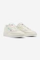 Kožené tenisky Reebok Classic Club C 85 béžová HQ0947