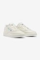 beżowy Reebok Classic sneakersy skórzane Club C 85 HQ0947