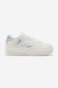Reebok Classic sneakersy skórzane Club C Extra skóra zamszowa biały HQ2126