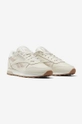 beżowy Reebok Classic sneakersy skórzane Leather