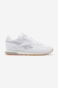 Reebok Classic sneakers din piele Leather plată alb HQ2234