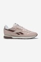 Reebok Classic sneakersy skórzane Leather płaska brązowy IF7412