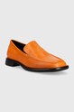 Кожени мокасини Vagabond Shoemakers BRITTIE 5451.001.44 оранжев SS24
