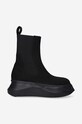 Rick Owens chelsea boots textile black DS02B4846.DQ.BLACK