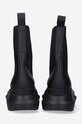 Rick Owens leather chelsea boots Beatle Abstract DS02B4846.VL.BLACK