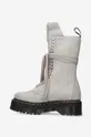 Rick Owens suede biker boots Fur Boots x Dr. Martens  Uppers: Horsehair Inside: Natural leather Outsole: Synthetic material