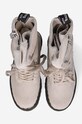 Rick Owens suede biker boots Fur Boots x Dr. Martens gray DW02B3801.0049.PEARL