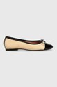Jonak balerini de piele DAXI VERNIS CUIR bej 3400191
