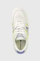 λευκό Δερμάτινα αθλητικά παπούτσια Lacoste L001 Leather Popped Heel