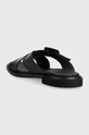 Παπούτσια Δερμάτινες παντόφλες Camper Edy K201384.002 μαύρο