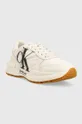 Calvin Klein Jeans sneakersy CHUNKY RUNNER OVER BRAND WN beżowy