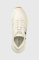 beżowy Calvin Klein Jeans sneakersy CHUNKY RUNNER OVER BRAND WN