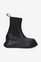 black Rick Owens leather chelsea boots Beatle Abstract Women’s