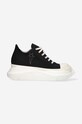Rick Owens plimsolls Abstract platform black DS01C6842.DQEM4