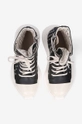 Rick Owens leather trainers black