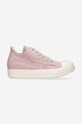 Rick Owens plimsolls flat pink DS01C6809.SLASHPINK
