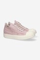Rick Owens plimsolls DS01C6809.SLASHPINK pink