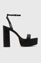 Aldo sandale de piele Matylda gros negru 13542992.Matylda