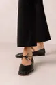 Alohas bőr balerina cipő Sway