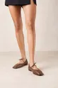 Alohas bőr balerina cipő Sway Női