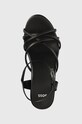 Сандалии BOSS Cate Wedge чёрный 50493097.001