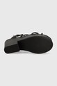 BOSS sandały Cate Wedge 50493097.001 czarny