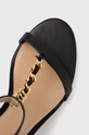 Lauren Ralph Lauren sandale de piele KATE 802884093001.001 negru