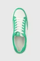 зелений Шкіряні кросівки Lauren Ralph Lauren HAILEY II