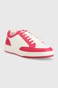 Кожаные кроссовки Lauren Ralph Lauren HAILEY II 802904469004.100 розовый SS23