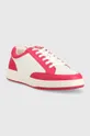 Lauren Ralph Lauren sneakers in pelle HAILEY II rosa