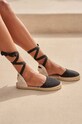 Manebi espadryle Flat Valenciana Espadrilles O.7.9.P0