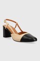 Jonak bőr flip-flop DHAPOP CUIR 6000952 bézs AW24