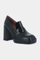 Jonak czółenka skórzane BILLE CUIR 3100159 czarny SS23