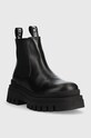 Ice Play ghete chelsea de piele AIRES AIRES005W.CL1 negru AW23